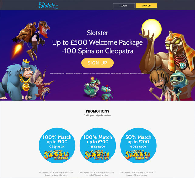 slotster casino review